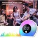 thumbnail image 1 of Reloj despertador BRILLAR con altavoz Bluetooth luz LED de humor Rojo Verde, 1 of 5