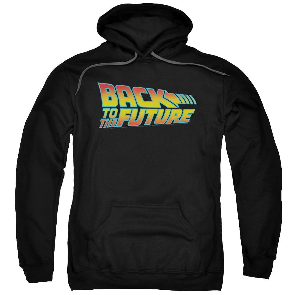 back logo hoodie