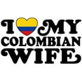 thumbnail image 3 of CafePress - I Love My Colombian Wife Mug - 11 oz Ceramic Mug - Novelty Coffee Tea Cup, 3 of 6