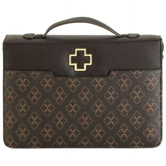 Choose Love Bible Cover - Brown & Tan - Extra Large