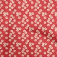 thumbnail image 1 of oneOone Rayon Red Fabric Florals Quilting Supplies Print Sewing Fabric By The Yard 56 Inch Wide-Z2, 1 of 1