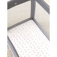 thumbnail image 2 of Modern Moments by Gerber Baby & Toddler Girl Ultra Soft Playard Sheet, Ivory Flowers, 2 of 5