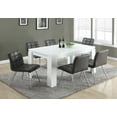 thumbnail image 3 of Monarch Specialties Dining Table, 60" Rectangular, Kitchen, Dining Room, Laminate, White, Contemporary, Modern, 3 of 4