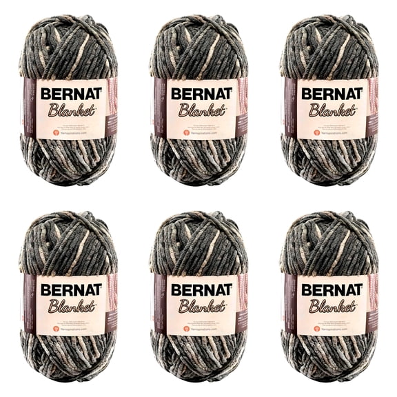 Bernat Blanket Yarn, 6 Pack