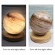 thumbnail image 4 of Luz De Noche Led Lámpara De Nebulosa Estrellada Lámpara De Mesa Dormitorio De Madera Maciza Luz Cálida Luz De Noche Regulable Vogacara HA027182-01, 4 of 5