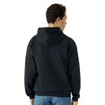 thumbnail image 3 of Gildan Softstyle Full-Zip Hoodie, Ring-Spun Cotton Midweight Fleece Sweatshirt, Black, M, 3 of 5