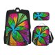 thumbnail image 1 of Balery Multicolored Beautiful Flower Mochila escolar 3 en 1 para niños: mochila resistente con lonchera térmica y estuche para lápices. Mochila escolar para niños y niñas., 1 of 7