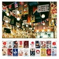 thumbnail image 3 of deevoka Japanese Bunting Flags Banners Quality Shop Store Restaurant Doorway Decor 5m C, 3 of 9