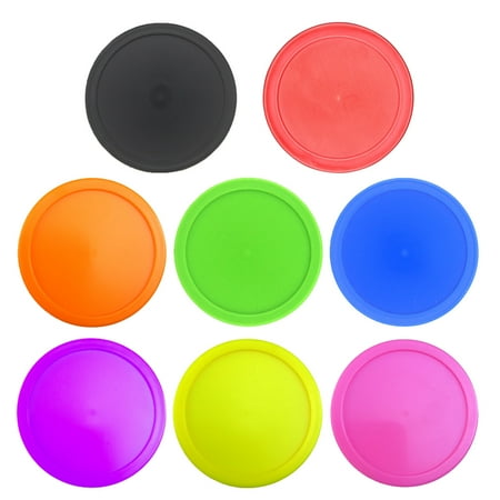 TwhqxjCN 8Pcs Round Hockey Pucks Pucks Ball Replacement Heavy Hockey Tables Pucks for Game Tables Equipment
