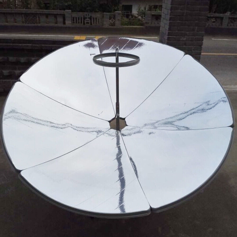 YIYIBYUS Parabolic Solar Cooker High Efficiency Outdoor Camping Sun Oven BBQ Grill
