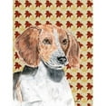 thumbnail image 1 of Carolines Treasures SC9551GF English Foxhound Automne Feuilles Drapeau Jardin Taille, 1 of 3