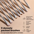 thumbnail image 4 of Set de Brochas de Maquillaje BS-MALL Premium 14 Pzs con Estuche y Esponjas, 4 of 6