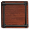 thumbnail image 4 of Regency Kee 30" Square Folding Breakroom Table- Maple/ Black, 4 of 5