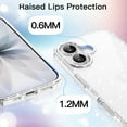 thumbnail image 4 of JETech Glitter Case for iPhone 17 6.3-Inch, Bling Sparkle Shockproof Phone Bumper Cover, Cute Sparkly for Women and Girls (Clear), 4 of 6