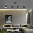 thumbnail image 3 of Tracking Lights, Tracking Lights Ceiling LED 4 60W Adjustable Angle 85-265V Foldable  For Store For Bedroom, 3 of 8