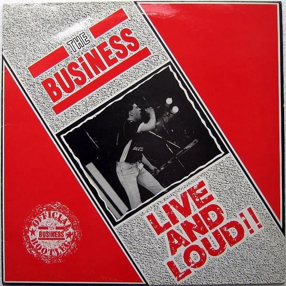 The Business Live and Loud!! (Vinyl Record) 12" Album