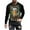Black A, variant on Mens St. Patricks Day T-Shirts Casual Big&tall Long Sleeve Crewneck Green Graphic Loose Comfortable Pullover Tops (XL, Black)