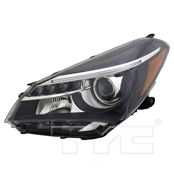 TYC 20-9634-01-9 Capa Certified Headlight Assembly