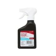 Leader Hydrogen Peroxide First Aid Antiseptic Topical Solution USP, 3% Spray Bottle 8 fl oz - 2 Pack