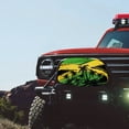 thumbnail image 3 of Jeiento Jamaica Flag Winch Cover Waterproof Dust-Proof Winch Protective Cover Indoor/Outdoor Winch Accessories Palm Tree Dust Cover for Electric Winches, 3 of 7