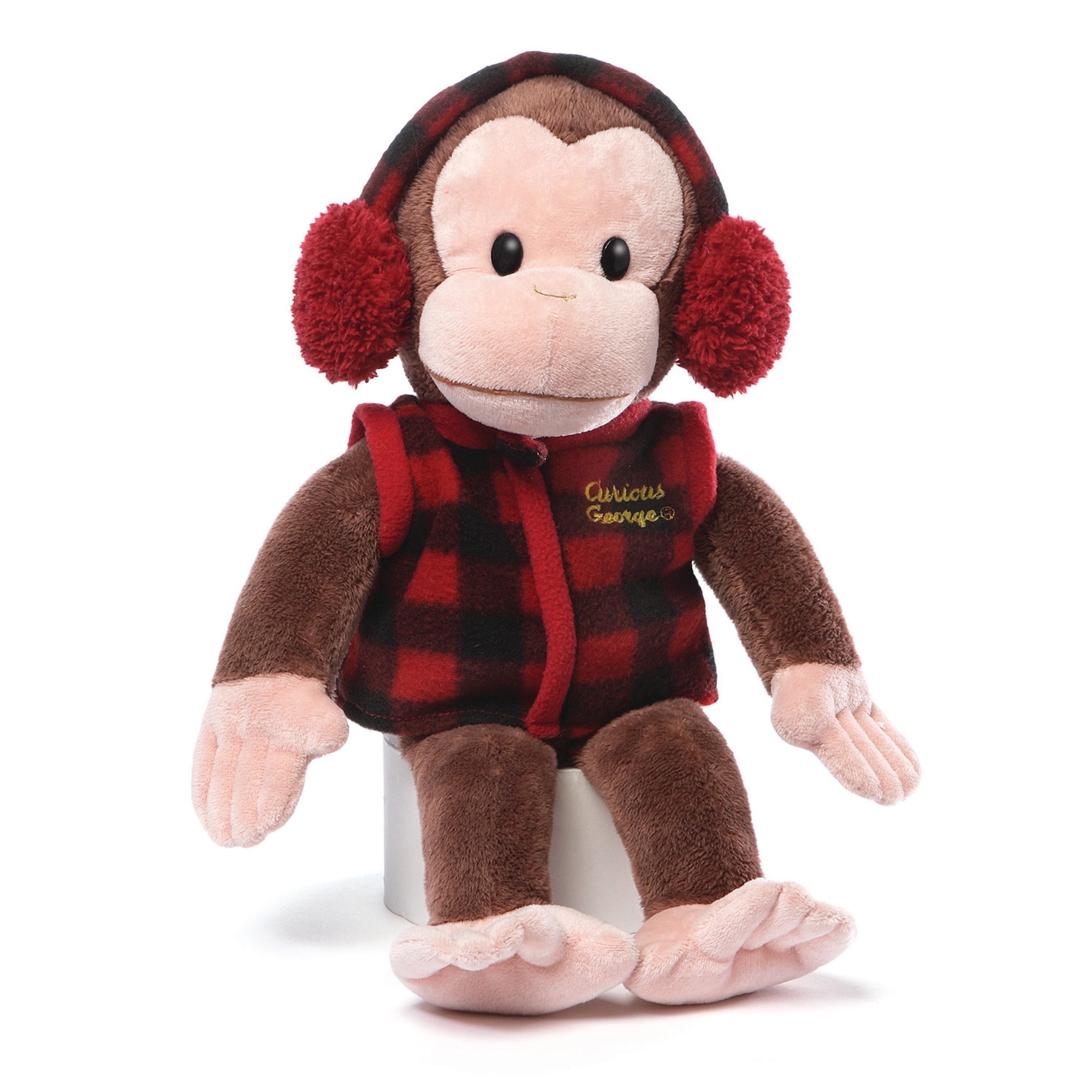 big curious george stuffed animal