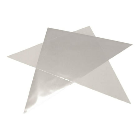 Cello Cellophane Flats Mylar Triangles for Making Henna Cones Size MEDIUM 25