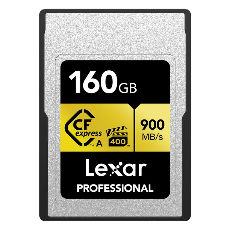 Lexar Professional 160GB CFexpress Type A Card, GOLD Series