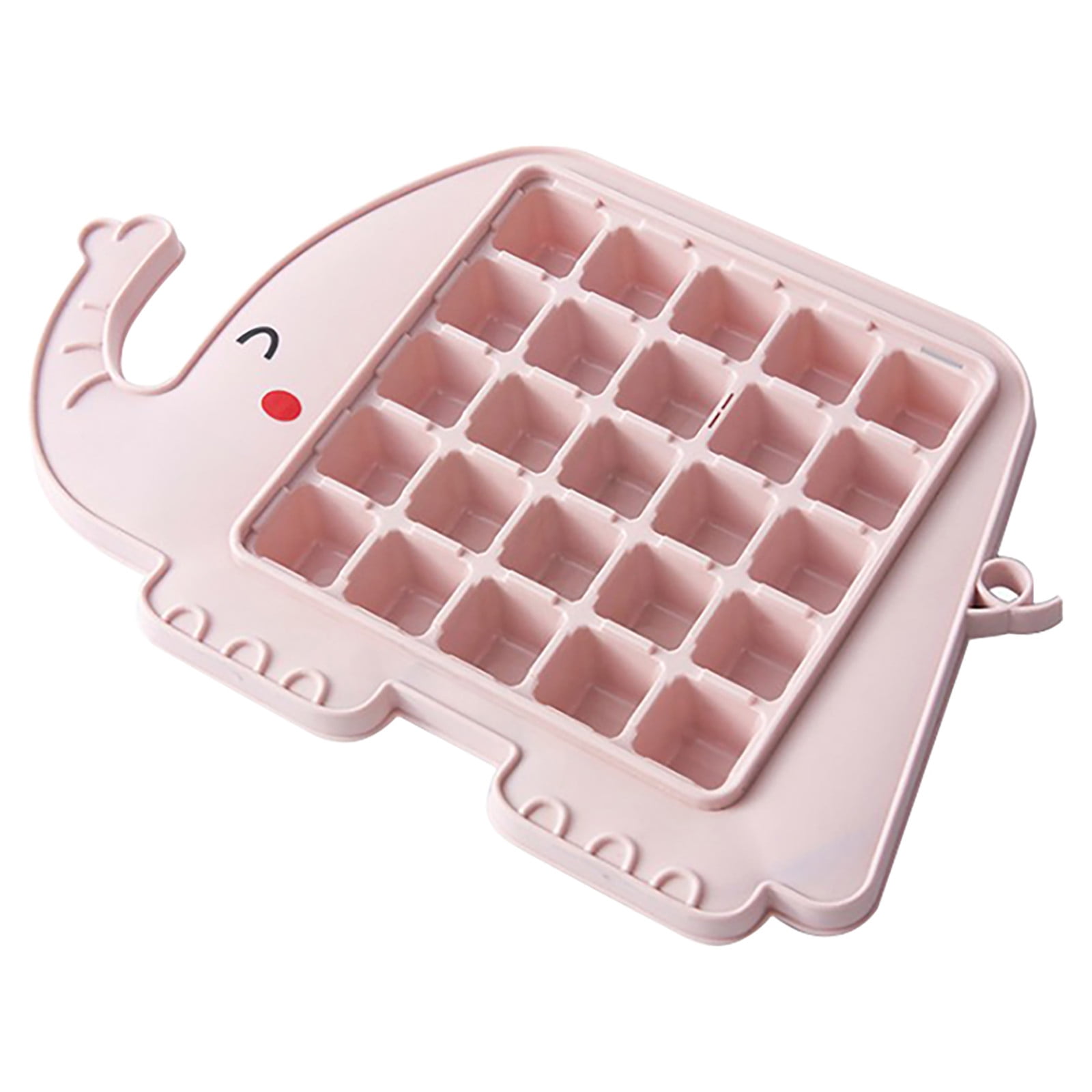 Polar Ice Tray - Square Bamboo Series -Crystal Clear Ice Maker Pink