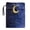 Moon Stars, variant on HELLHERO Polyester Fabric Book Organizer Bag for Friend Book Lovers Gift for Journals Planners Books Washable, 11.4 Inch X 8.66 Inch Astronaut Ball