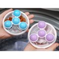 thumbnail image 6 of Lint Hair Catcher under $5! CQCYD Floating Lint Hair Catcher for Washing Machine, Reusable Pet Hair Filter Bag, Laundry Ball for Clothes, Hair Remover Tool for Washer, Stops Lint Clogging, 6 of 9