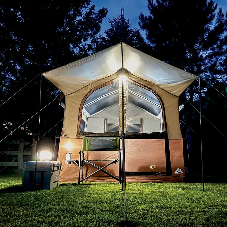 Ozark Trail 6 Person Lodge Tent with Front Awning - Walmart.com