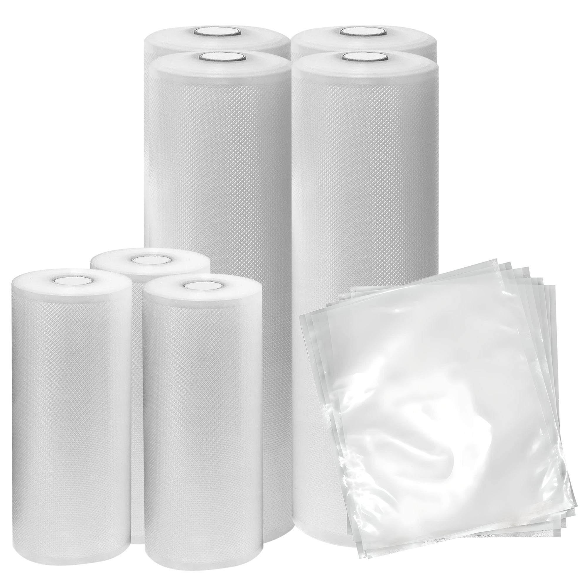Kenmore Vacuum Sealer Bag & Roll Variety Pack (57 Piece Assortment)