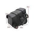 thumbnail image 5 of unique compatible with Motorbike Conversions Motorcycle Side Cases Side Bags Toolkit Triple-Cornered Side Bag Waterpro, 5 of 5