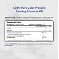 thumbnail image 5 of Naturalis Evening Primrose Oil (1300mg) with Naturally Occurring GLA(Gamma-Linolenic Acid)| 100% Natural from New Zealand | Cold Pressed  | 120 Softgels, 5 of 6