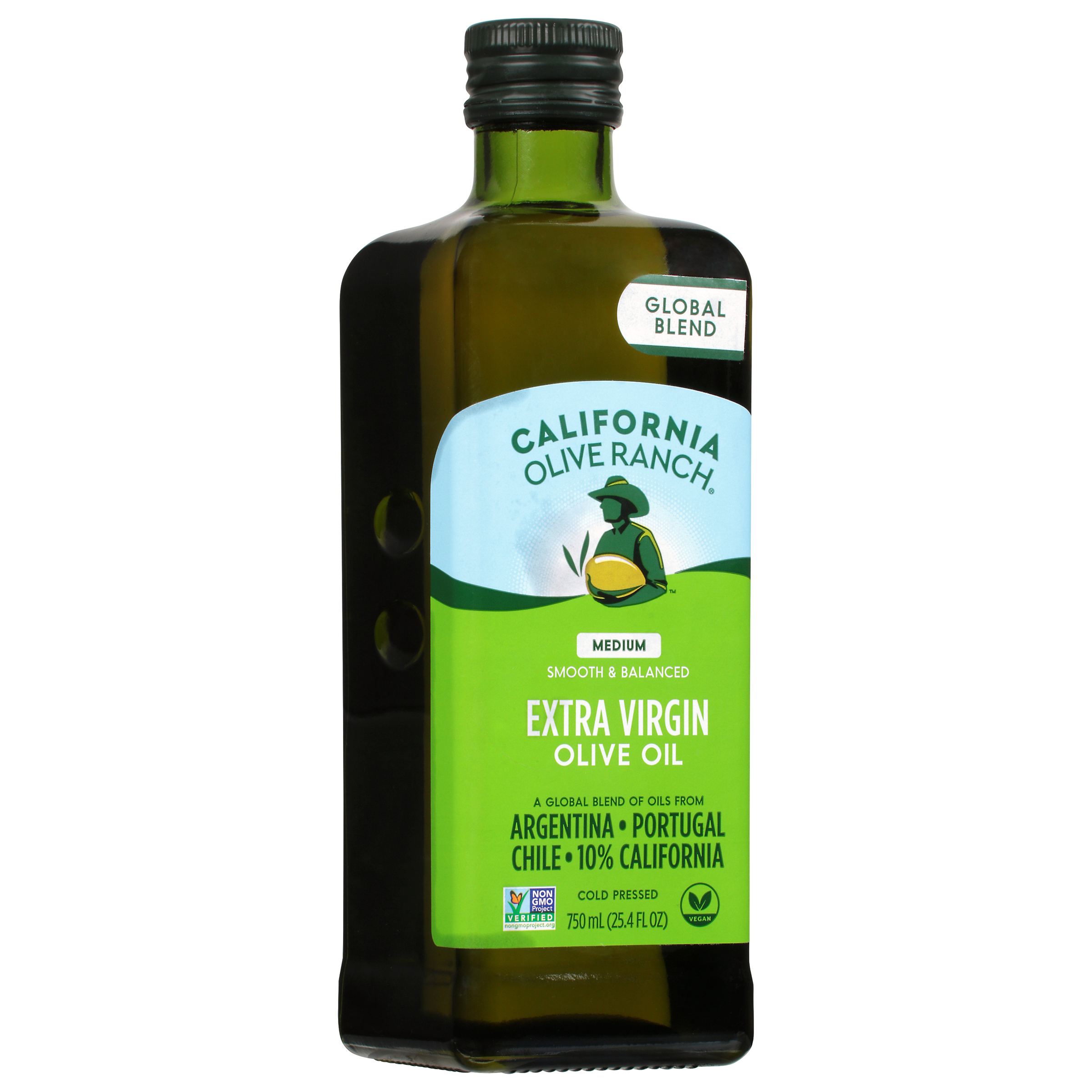 California Olive Ranch Global Blend Extra Virgin Olive Oil, Medium, 25.4 fl oz - image 4 of 7