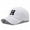 White, variant on Stylish Unisex Korean Baseball Cap with Extended Visor for Sun and Versatile Daily Wear