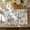 B Floral | Black, variant on Linen Floral Fall Placemats Set of 4 Cloth Table Mats Rustic Cottagecore Jacobean Outdoor Seasonal for Kitchen Dining Table Decor Washable Tablemats 13x19 Inch Green