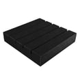 thumbnail image 4 of 6 paneles acústicos de espuma insonorizante para salas de piano y estudios de grabación con absorción de sonido, de color negro, 4 of 8