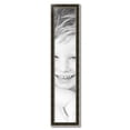 thumbnail image 2 of ArtToFrames 8" x 41" Black Panel With Silver Lip Picture Frame, 8x41 inch Multi Wood Poster Frame (WOM-5093), 2 of 7