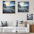 thumbnail image 4 of Designart "Blue Bonnets landscape Pointillism I" Floral Canvas Wall Art, 4 of 5