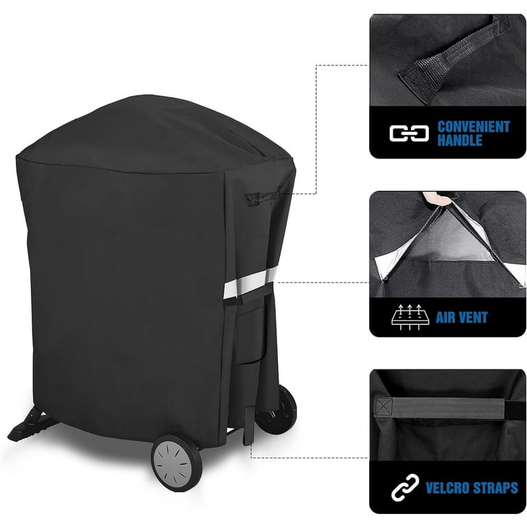 Gas Grill Weber 7113 Weber 7113 Premium Grill Cover For Q 100/1000