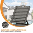 thumbnail image 2 of Uforic Outdoor Chaise Lounge Set of 2, 5-Position Adjustable Backrest, Waterproof for Patio, Gray, 2 of 9