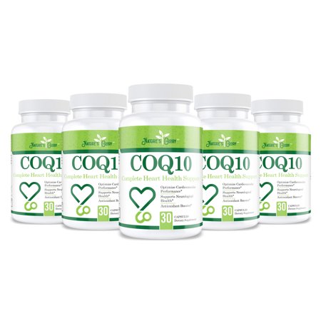 CoQ10 Capsules - Promotes Heart & Brain Health for Increased Energy and Stamina – Powerful Antioxidant, Non-GMO, Dietary Supplement - 150 Capsules