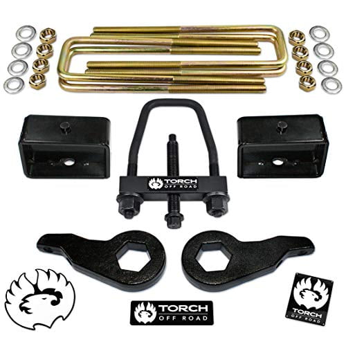 TORCH Kit de Levage avant 3 Pouces pour Chevy GMC K1500 4X4 4WD Z71 1988-1998 avec Outil