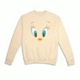 thumbnail image 2 of Looney Tunes Tweety Head Women's Crew Sweatshirt, 2 of 6