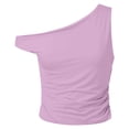 thumbnail image 4 of MIASHUI Stylish Versatile Women's Sleeveless Tank Top Comfortable Breathable For Everyday Casual Wear Purple,XS, 4 of 4