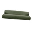thumbnail image 1 of Abbracc Textured Elastic Sofa Slipcover Solid Color Soft Breathable Furniture Protector dark green 3 seat, 1 of 5