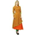 thumbnail image 3 of Phagun Cotton Kurti Ethnic Women Kurta Casual Floral Print Designer Dress, 3 of 7