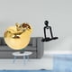 thumbnail image 2 of Escultura de fruta, figura de cerámica, decoración, colección, artesanía, delicado adorno, estatua para porches, restaurantes, oficinas, pensador abst, 2 of 8