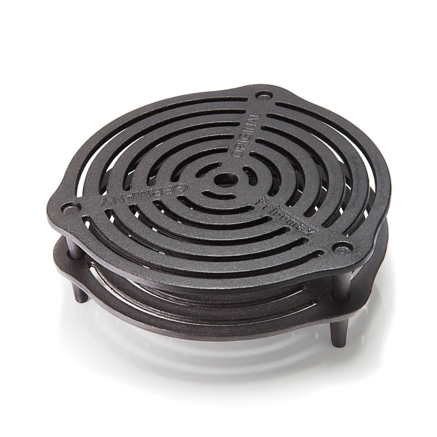 Petromax Cast Iron Trivet, Use in Dutch Ovens to Reduce Burning, Grill Meat  Directly in a Campfire or as a Trivet for Hot Pots in Fire or on Table